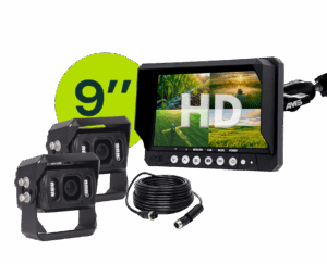 9" HD kit - 4 inputs