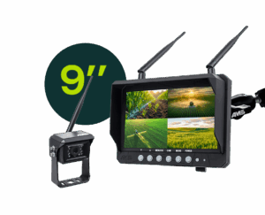 Kit 9" - 4 wireless inputs