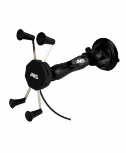 Induction phone holder